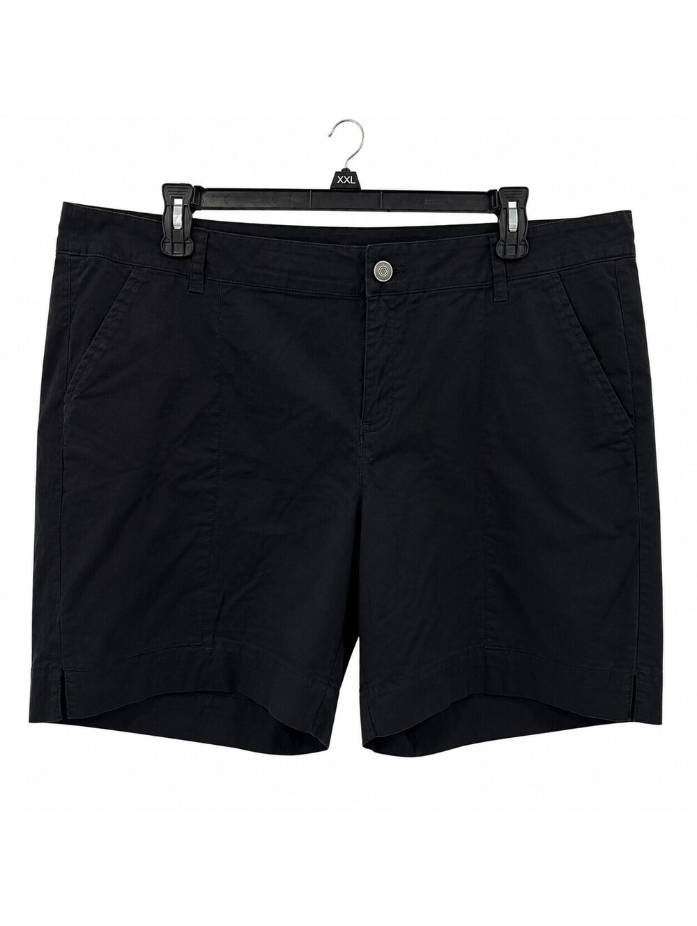 Lane Bryant Women's Black Cotton Spandex Shorts Size 20